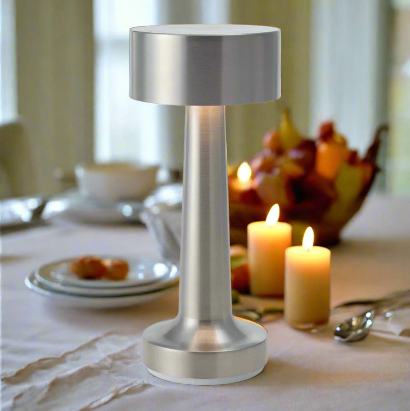 Glow On-the-Go™ Table Lamp Silver