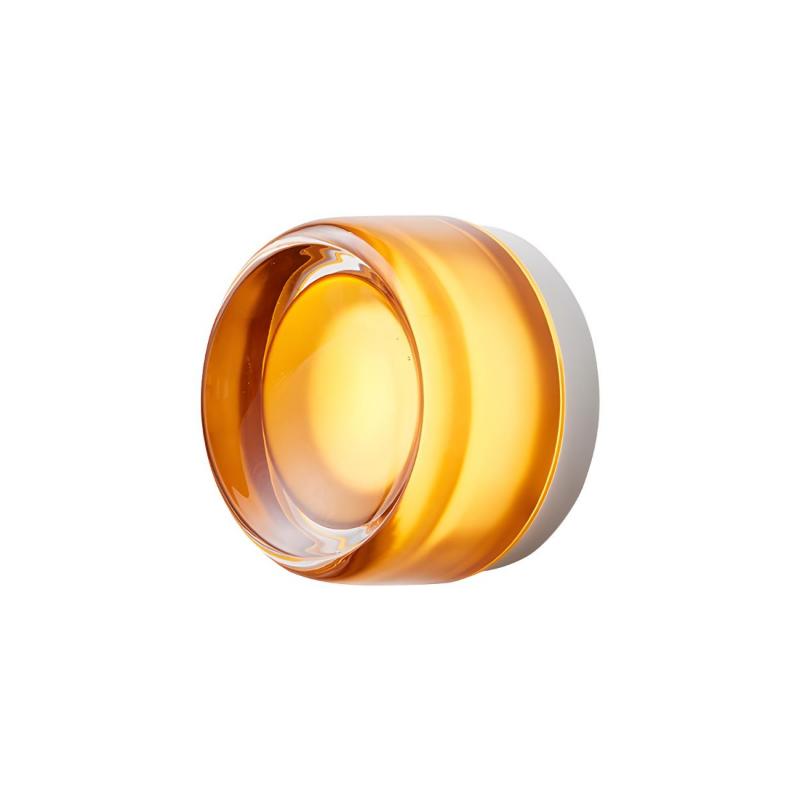 GlowSphere™ LED Wall Light Amber Plain
