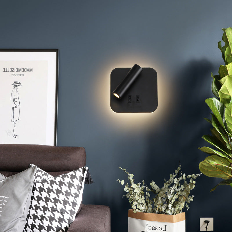 CheekyLumens™ Wall Light Square Black