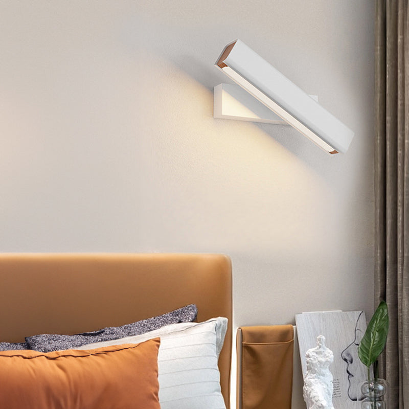 WoodSpin Glow™ Wall Light White