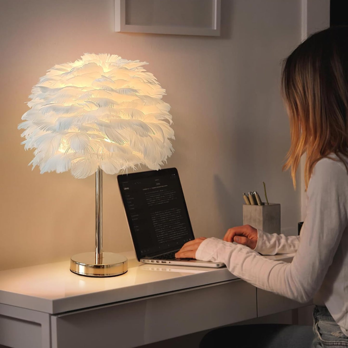 Angelic Flurry™ Table Lamp