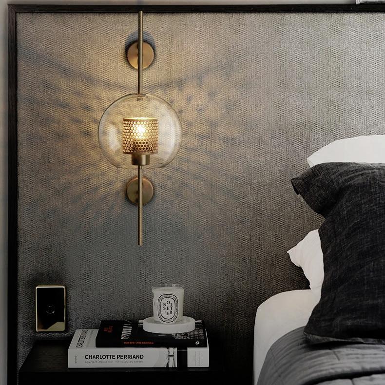 TimelessTorch™ Wall Lantern Sphere Bronze