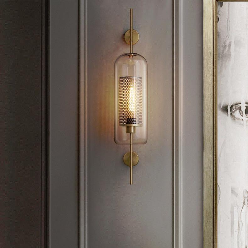 TimelessTorch™ Wall Lantern Cylinder Bronze