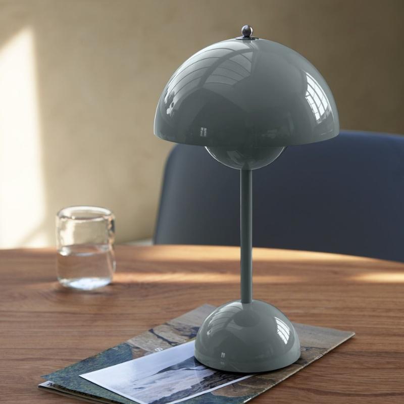 LumiBloom™ Portable Flowerpot Table Lamp Stone Blue