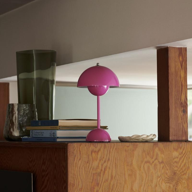 LumiBloom™ Portable Flowerpot Table Lamp Candy Pink