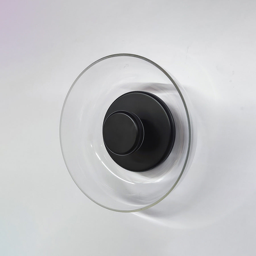 HaloGlide™ Wall Light Black Transparent