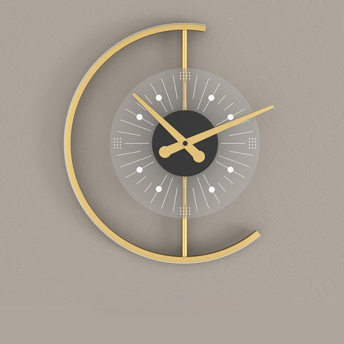 Quantum Arc™ LED Clock Wall Light