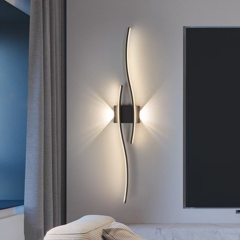 OrbEye Illumination™ Wall light Black 80cm Stepless dimming-RC