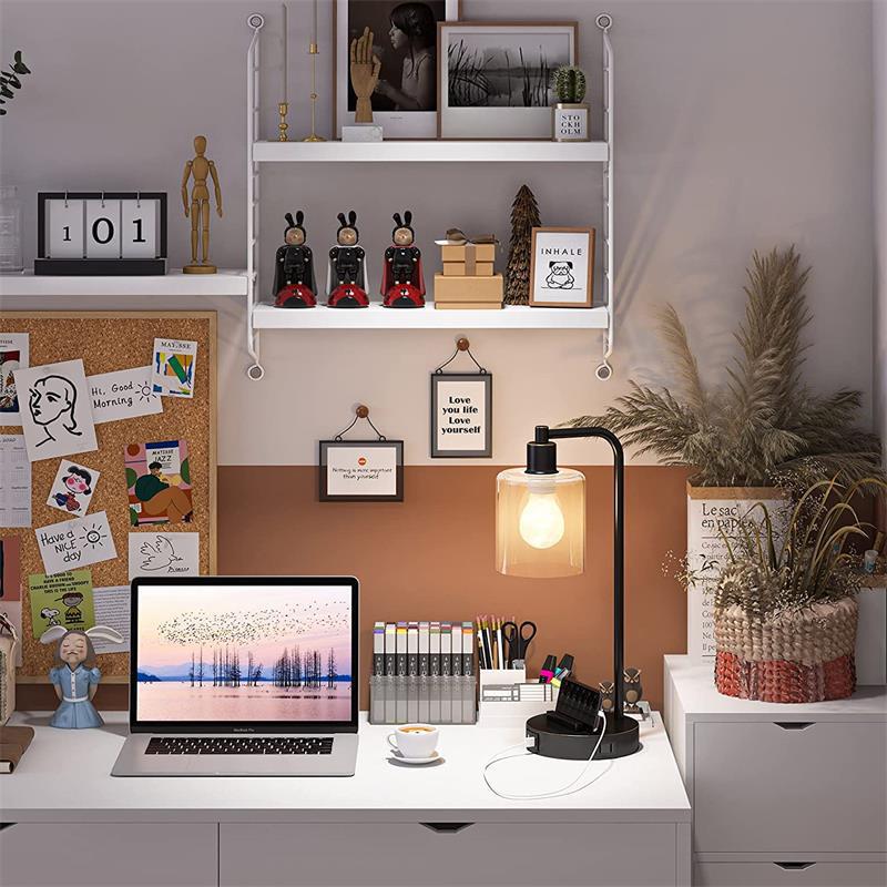 Orion's Glow™ Table Lamp with USB Charging