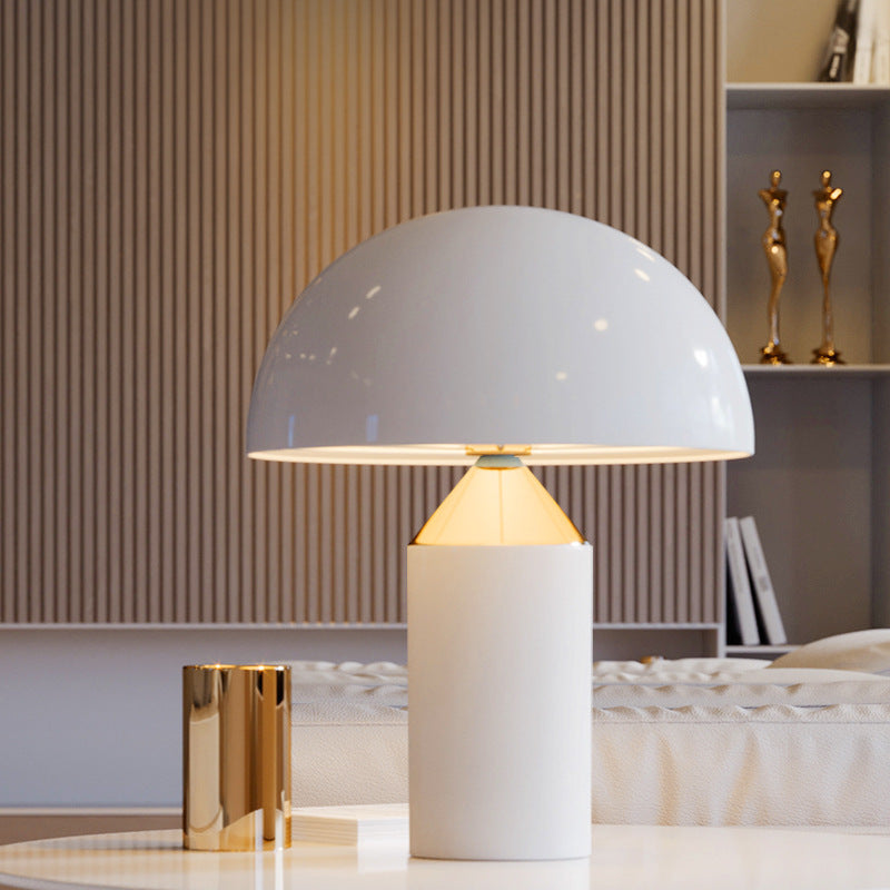 Louvre Luminary™ Table Lamp Small D9.8" x H13.8" D35 cm x H50 cm White