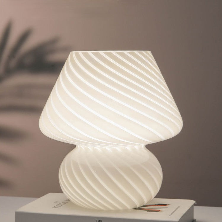 SwirlZenith™ Table Lamp White