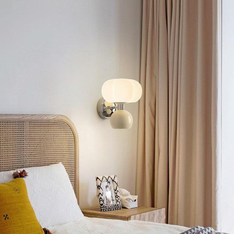 Pumpkin Charm™ LED Wall Light White