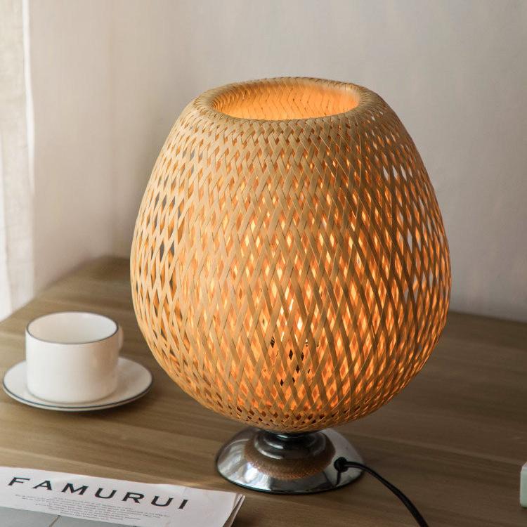 Bamboo Reverie™ Table Lamp Small (H36 cm * W23 cm) Metal