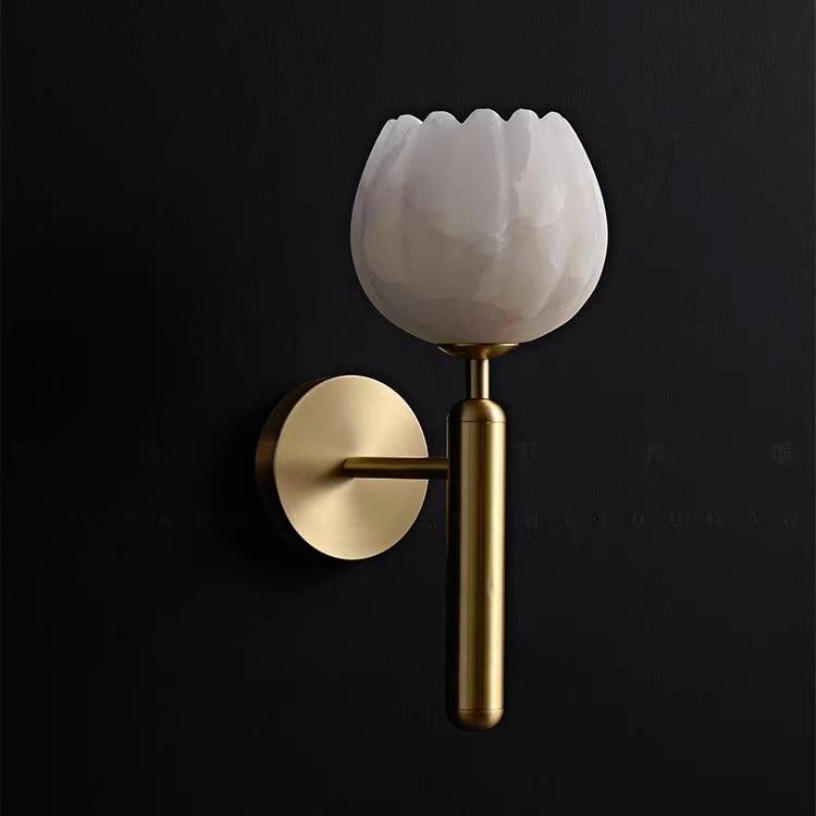 Rosebud Marble™ Wall Lamp Gold Cool White