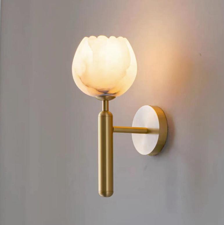Rosebud Marble™ Wall Lamp Gold Warm White