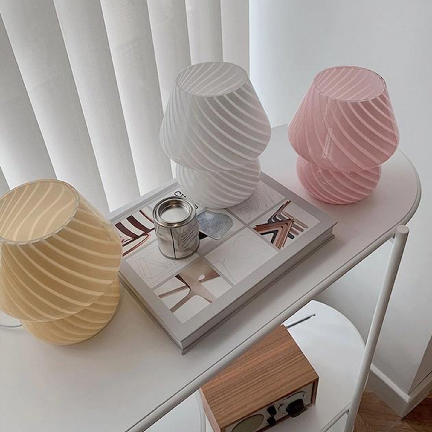 SwirlZenith™ Table Lamp