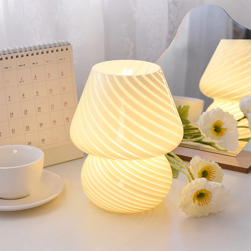 SwirlZenith™ Table Lamp
