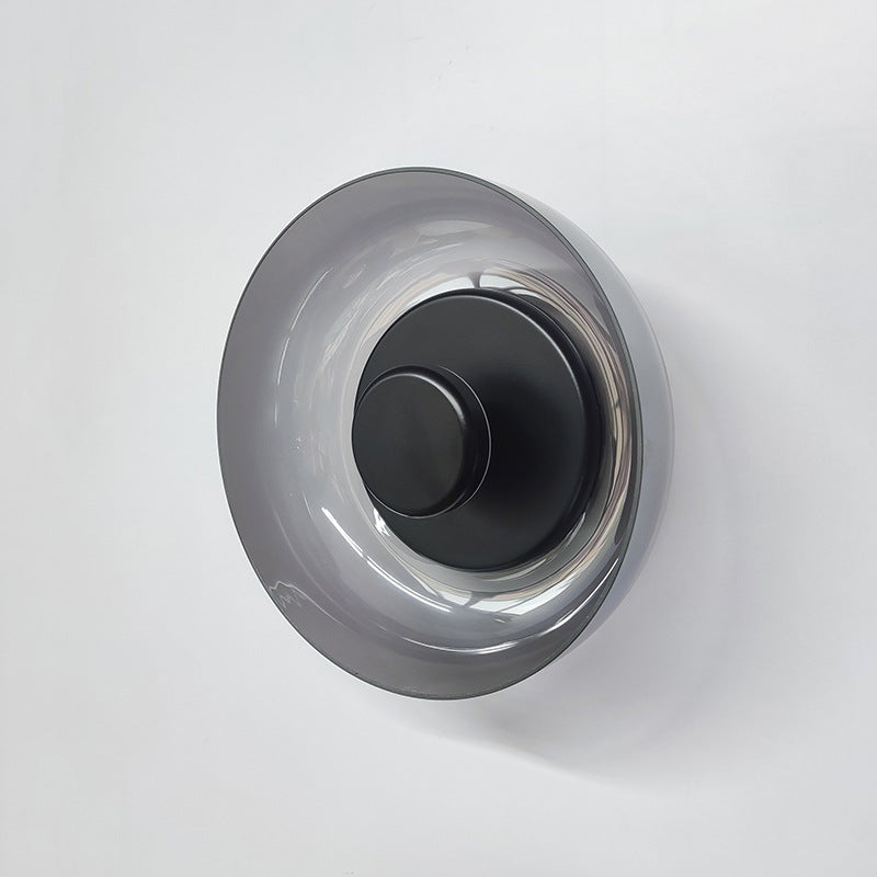 HaloGlide™ Wall Light Black Smoke Grey