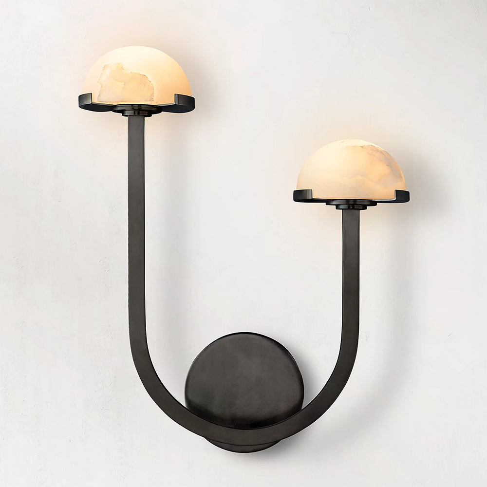 Mystic Mushroom Glow™ Lamp Black Left