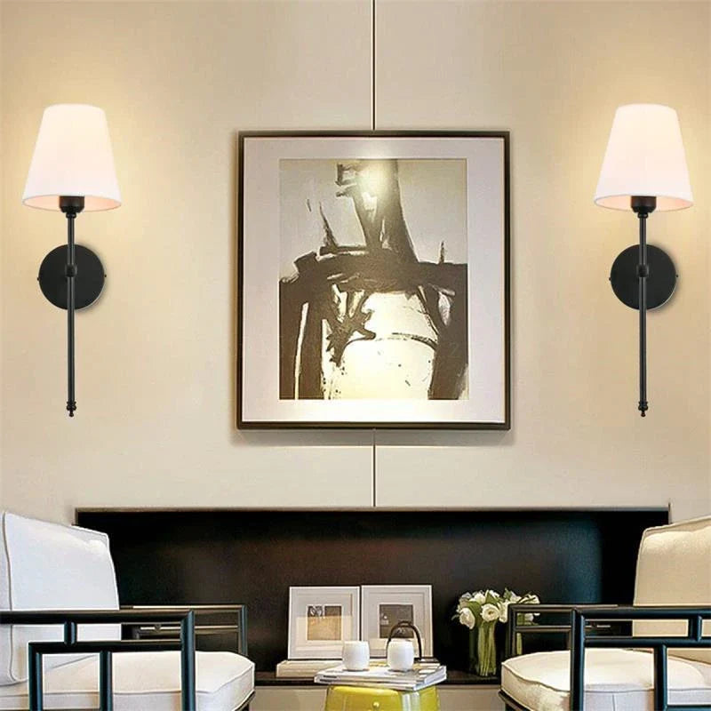 Simplicity Shine™ Wall Lamp Black Sconce
