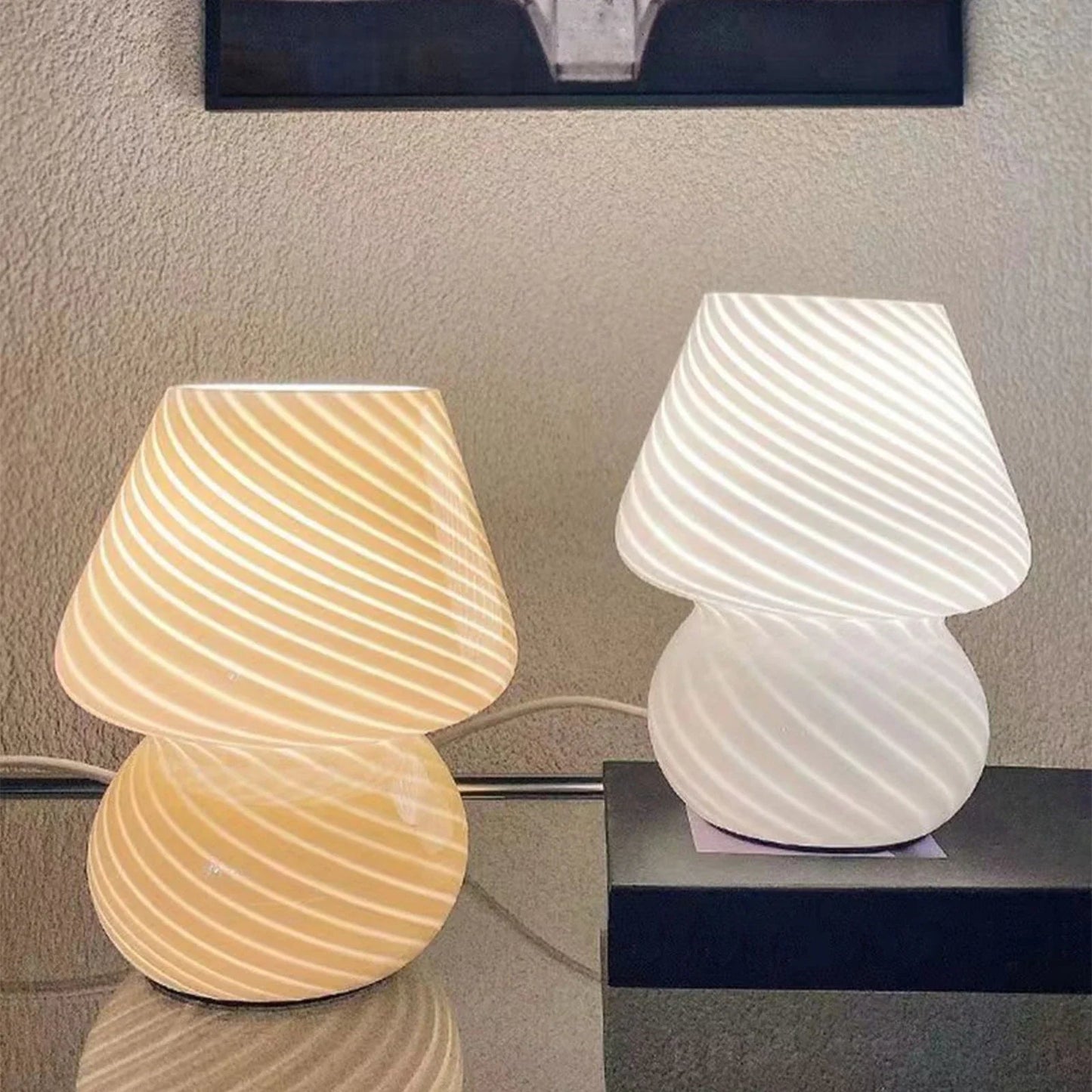 SwirlZenith™ Table Lamp