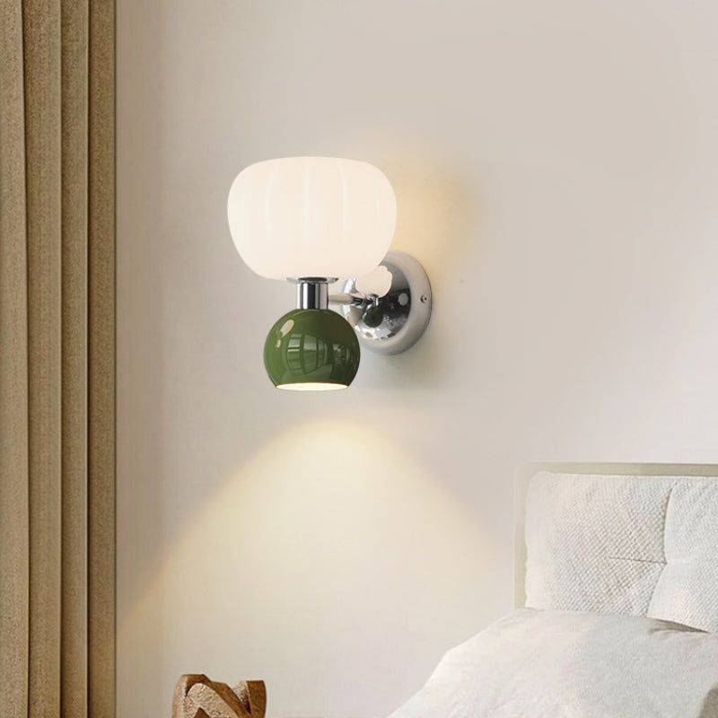 Pumpkin Charm™ LED Wall Light Green
