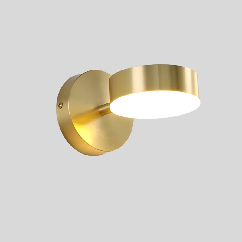 Golden Orb™ Wall Light Gold Style B