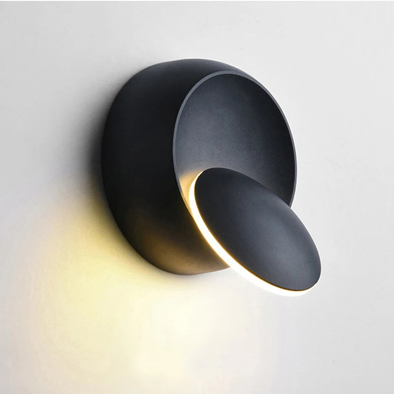 Eclipse360™ Wall Light Black Warm White