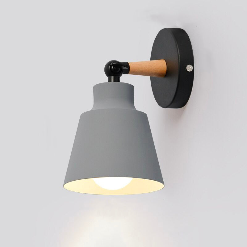 GlowHaven™ Wall Sconce Gray