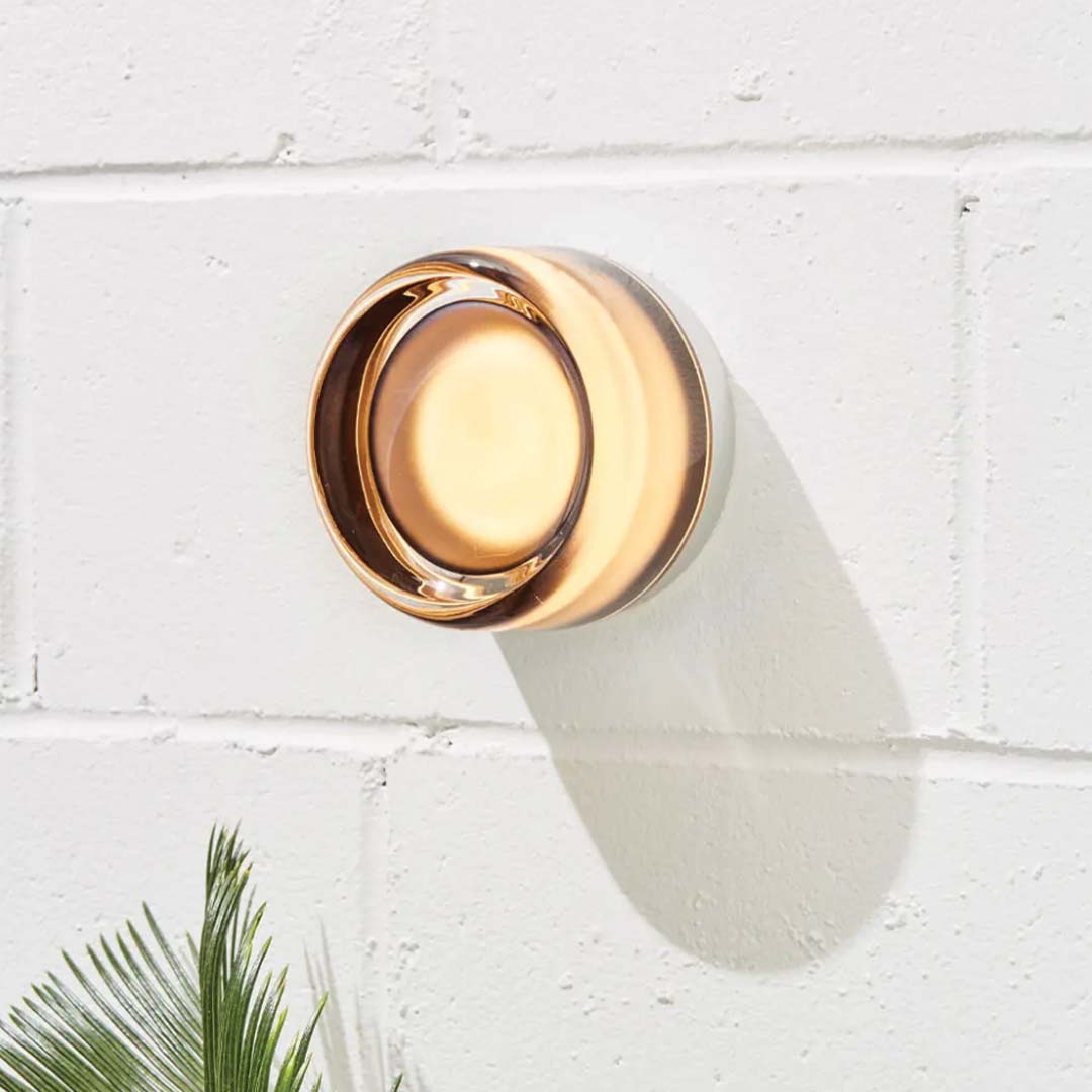 GlowSphere™ LED Wall Light Smoke Plain
