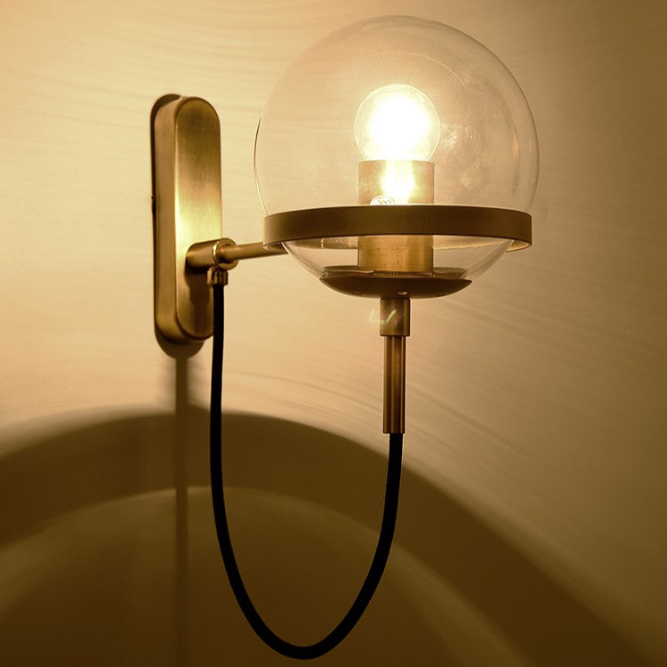 Timeless Fusion™ Wall Lamp Gold Warm White Transparent