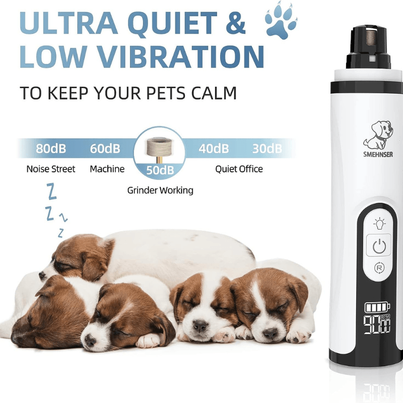 PawPerfect GlowPro™: IllumiNail Pet Nail Grinder