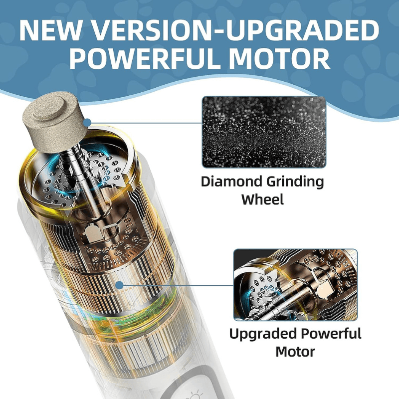 PawPerfect GlowPro™: IllumiNail Pet Nail Grinder
