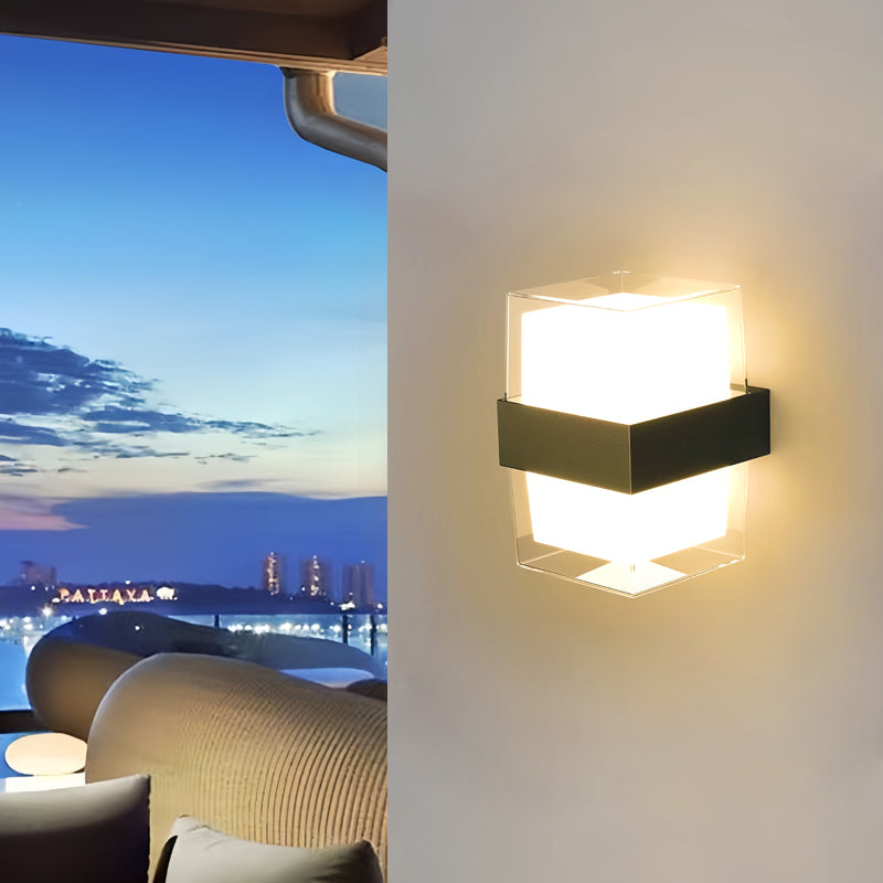 EcoBox Glow™ Outdoor Wall Lamp