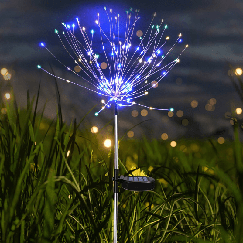 RadiantGlow™ Solar Flare Lights Multi-Color 150 LED