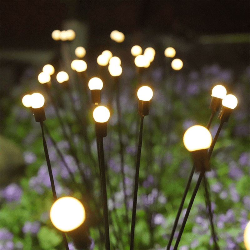 Solar Firefly Garden LED Lamp Decoration