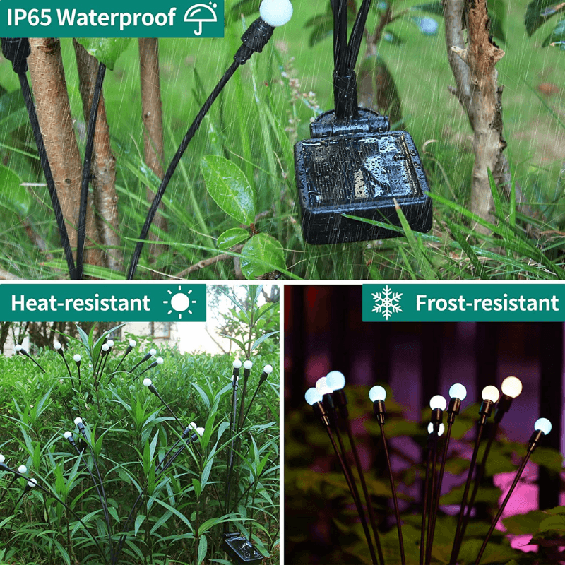 Solar Firefly Garden LED Lamp Decoration