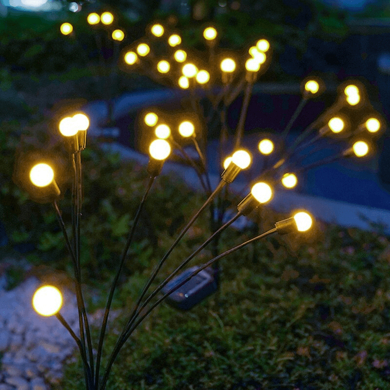 Solar Firefly Garden LED Lamp Decoration