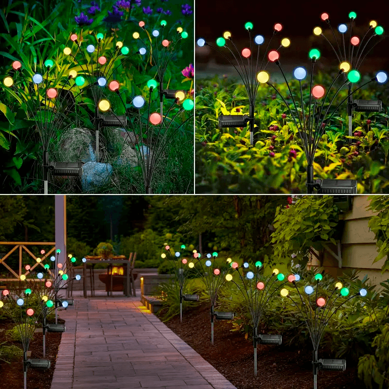Solar Firefly Garden LED Lamp Decoration
