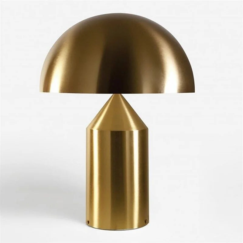 Louvre Luminary™ Table Lamp Large D13.8" x H19.7" D35 cm x H50 cm Satin Gold