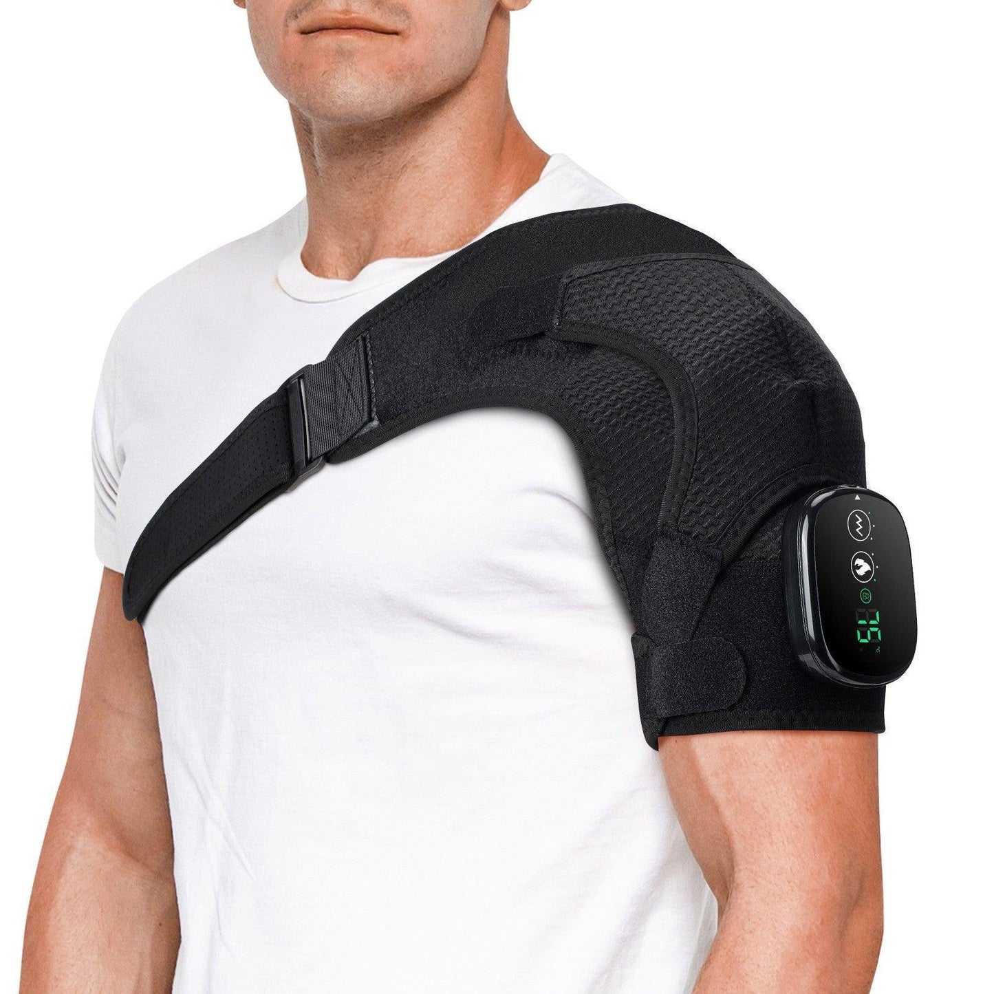 ThermoSoothe™ - The Versatile Heating & Massage Marvel Full Black