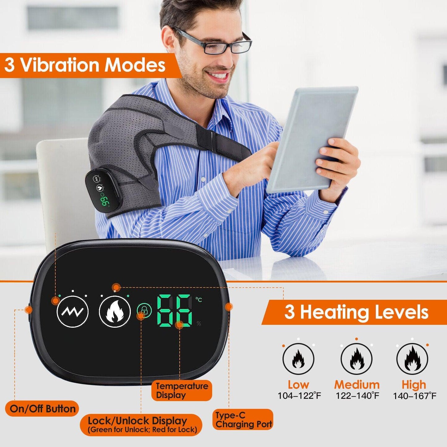 ThermoSoothe™ - The Versatile Heating & Massage Marvel