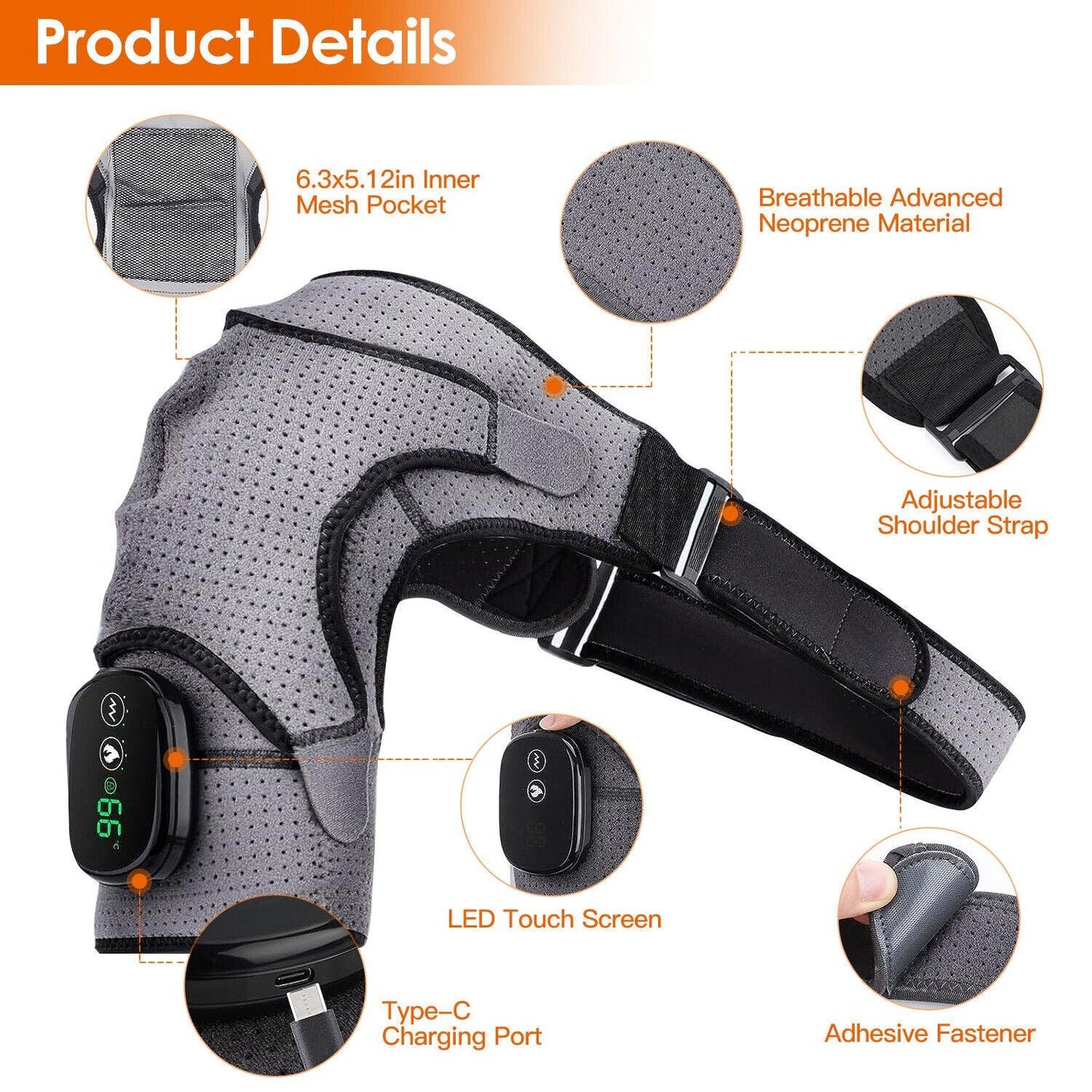 ThermoSoothe™ - The Versatile Heating & Massage Marvel