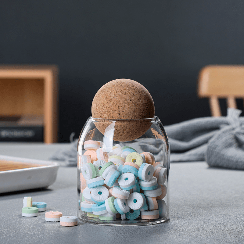 Corkly Glass Storing Jars