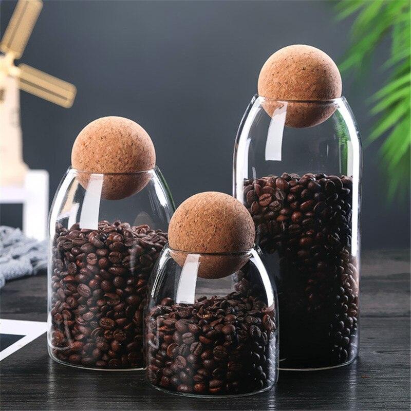 Corkly Glass Storing Jars