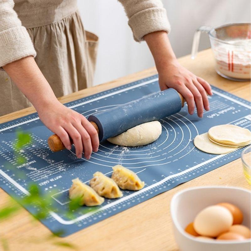 DreamBake - Non Stick Silicone Baking Mat Blue