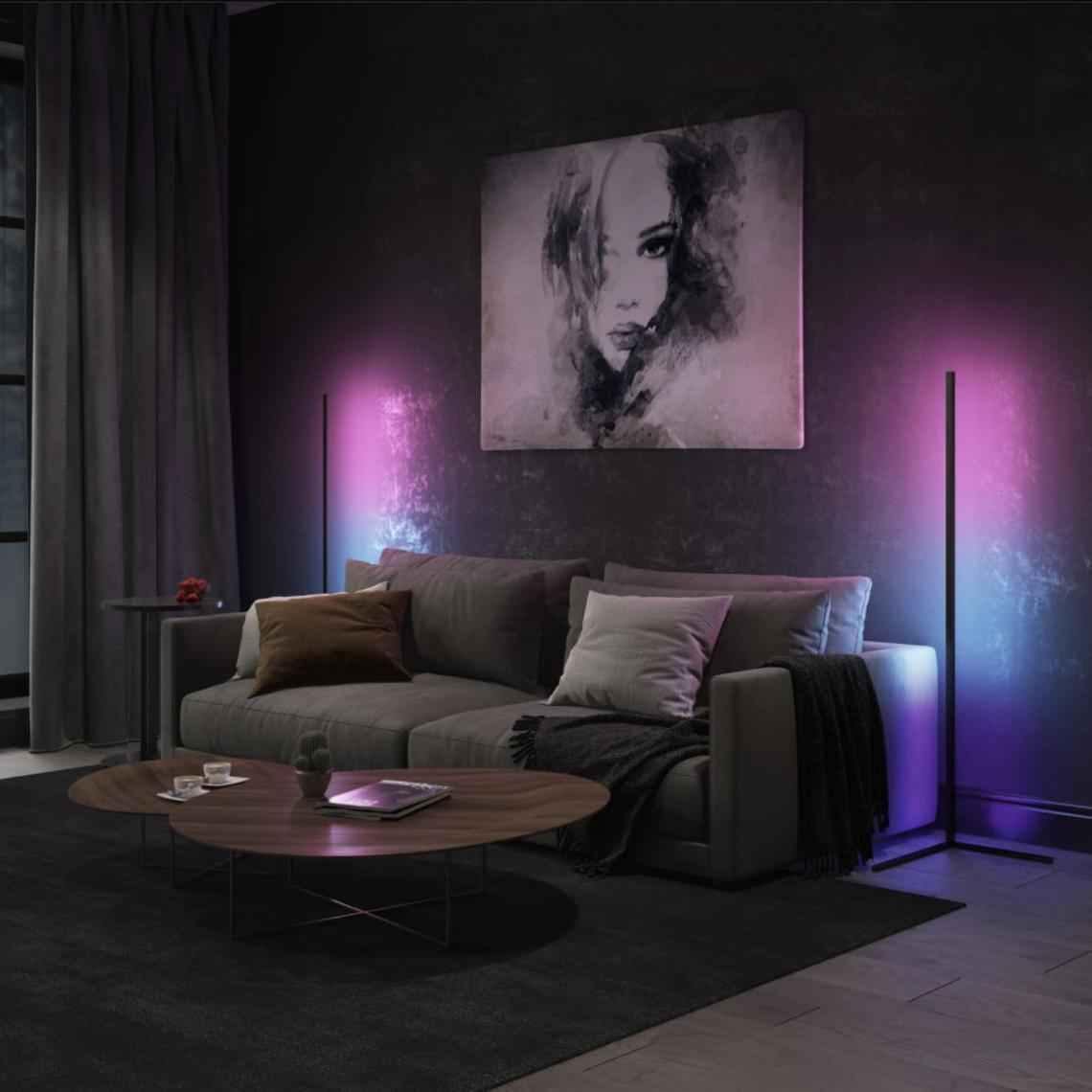 NordicGlow™ RGB Floor Lamp