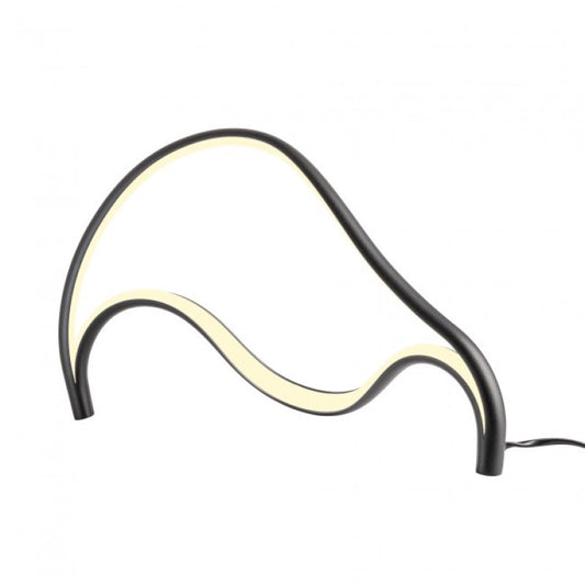 Fluidic Radiance™ table Lamp Black