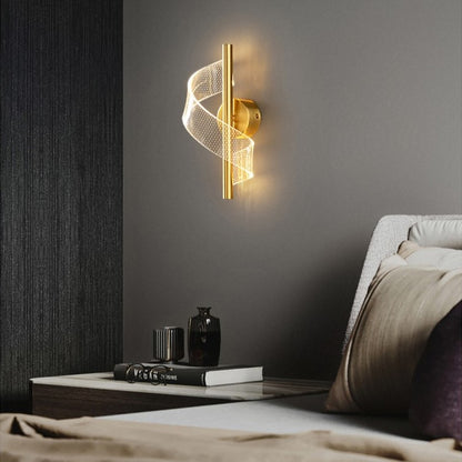 AuroraSwirl™ Wall Sconce Light