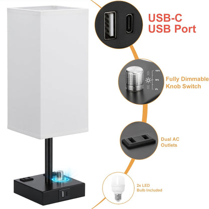 NoirLite™ Bedside Table Lamp